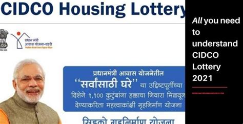cidco lottery 2021 official website|All You Need to Know about CIDCO Housing Scheme 2021 .